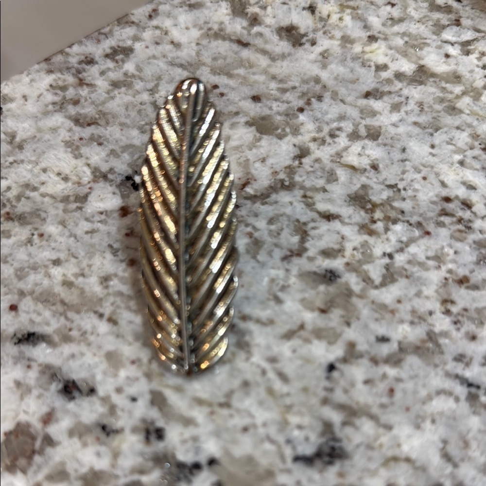 Gold and Silver Leaf Ring